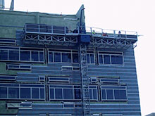 Mast Climber Blue Shield Building Buffalo, NY