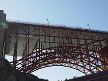 Bridge Scaffolding Golden Gate Bridge, CA