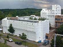 Scaffolding University at Buffalo Dormitories Buffalo, NY