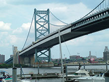 Bridge Platform Benjamin Franklin Bridge Philadelphia, PA