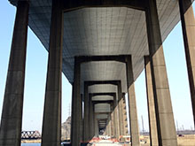 Bridge Shielding Hackensack River Bridge, NJ